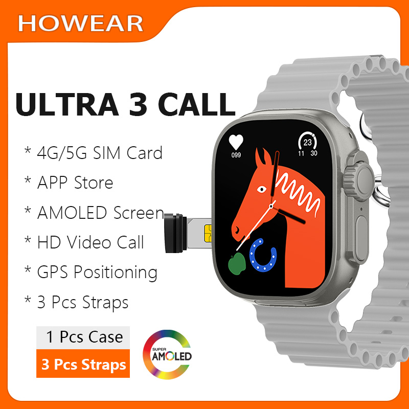 French Connection Watches Smartwatch App - Smartwatch 4G SIM-Karte GPS-Kartennavigation 2025 Herren-Connected-Smartwatch