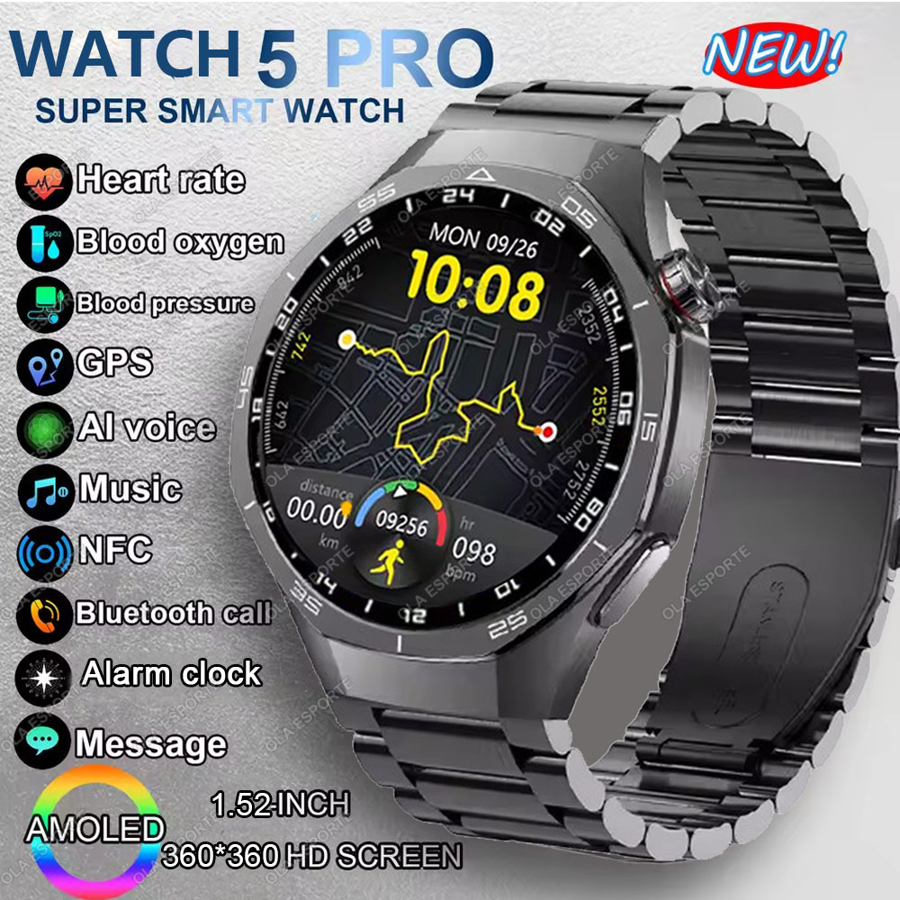 Smartwatch Watches For Women With Gps - Neue Watch 5 Pro Smartwatch 1,53