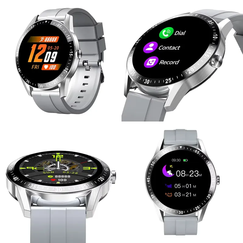 Watch Smartwatch - Fitness-Tracker-Telefone mit Anruffunktion und Wetteranzeige, IP67
