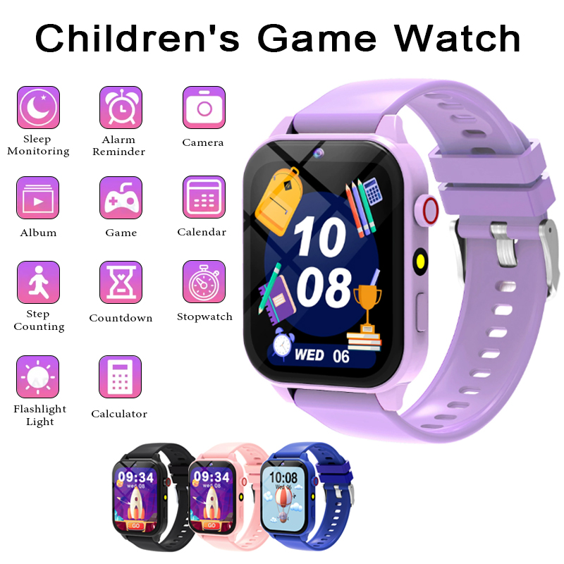 Smartwatch Watches Gift For Boys - Smartwatch Kinderspiele Uhr 1,83 Zoll Display