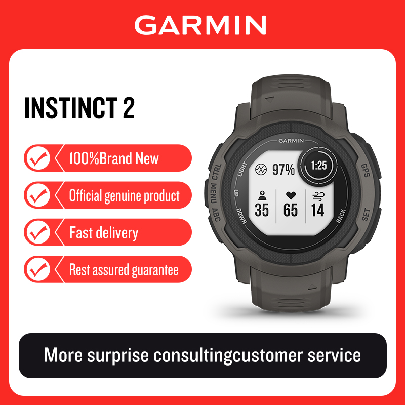 Timex Watches Smartwatch - Garmin Instinct 2 Sportuhr mit Herzfrequenz-