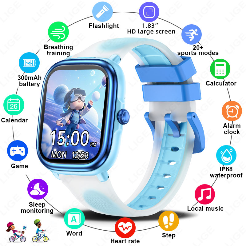 French Connection Watches Smartwatch App - LIGE Kinder Smartwatch für Mädchen und