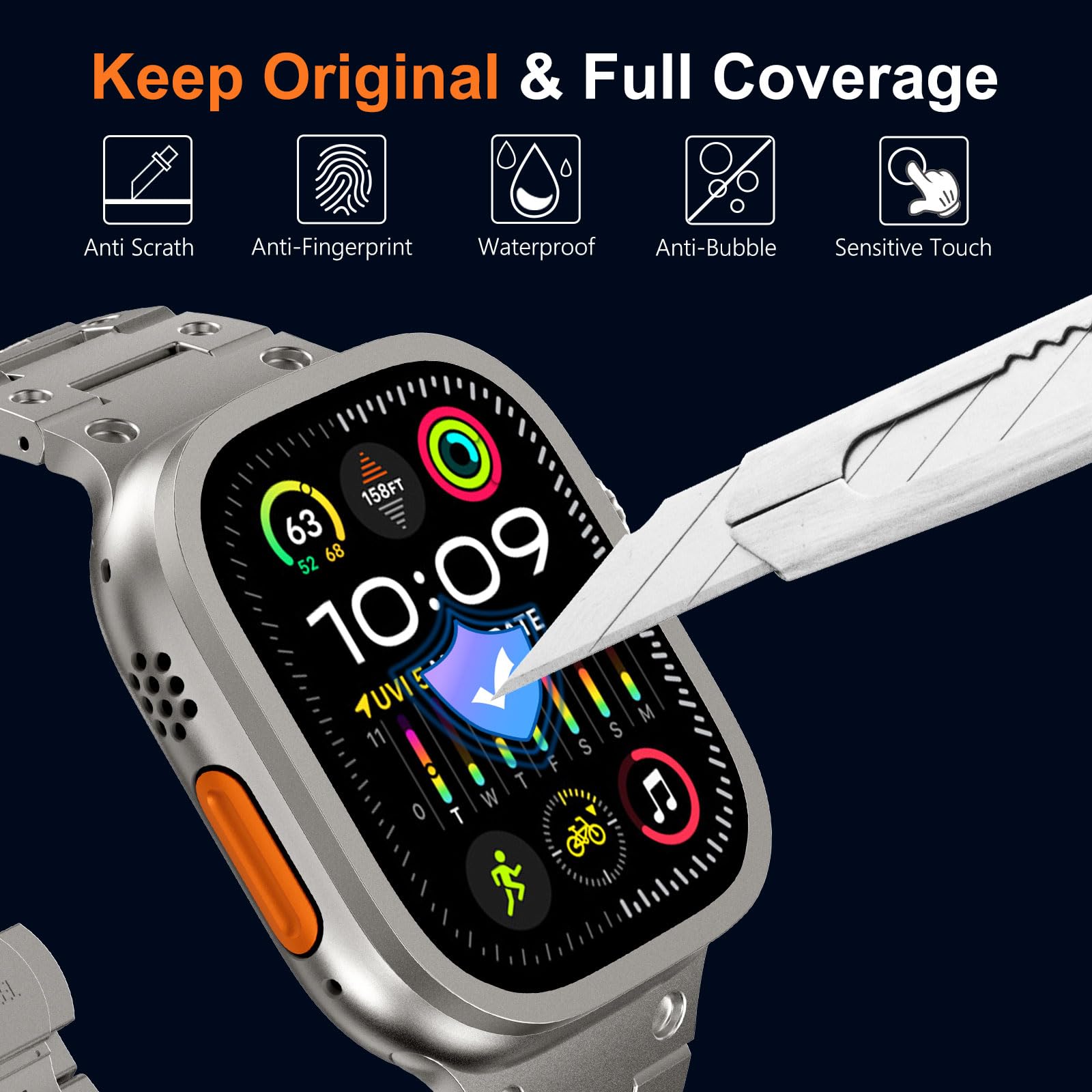 Gehärtetes Glas für Apple Watc – Smartwatch Watches For Women Bewertung und Preis