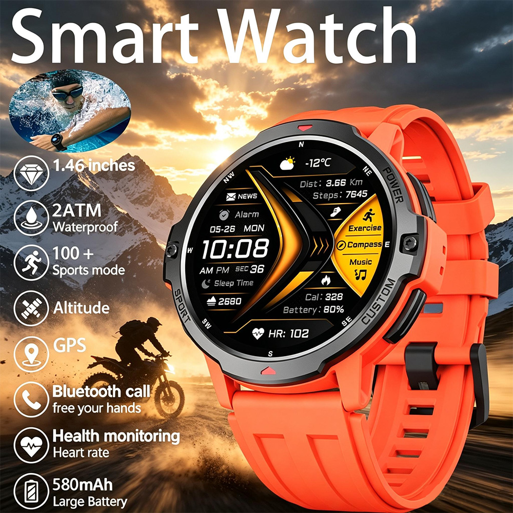 NEUE 6-Achsen-Gyroskop-Militär – Timex Watches Smartwatch Bewertung und Preis