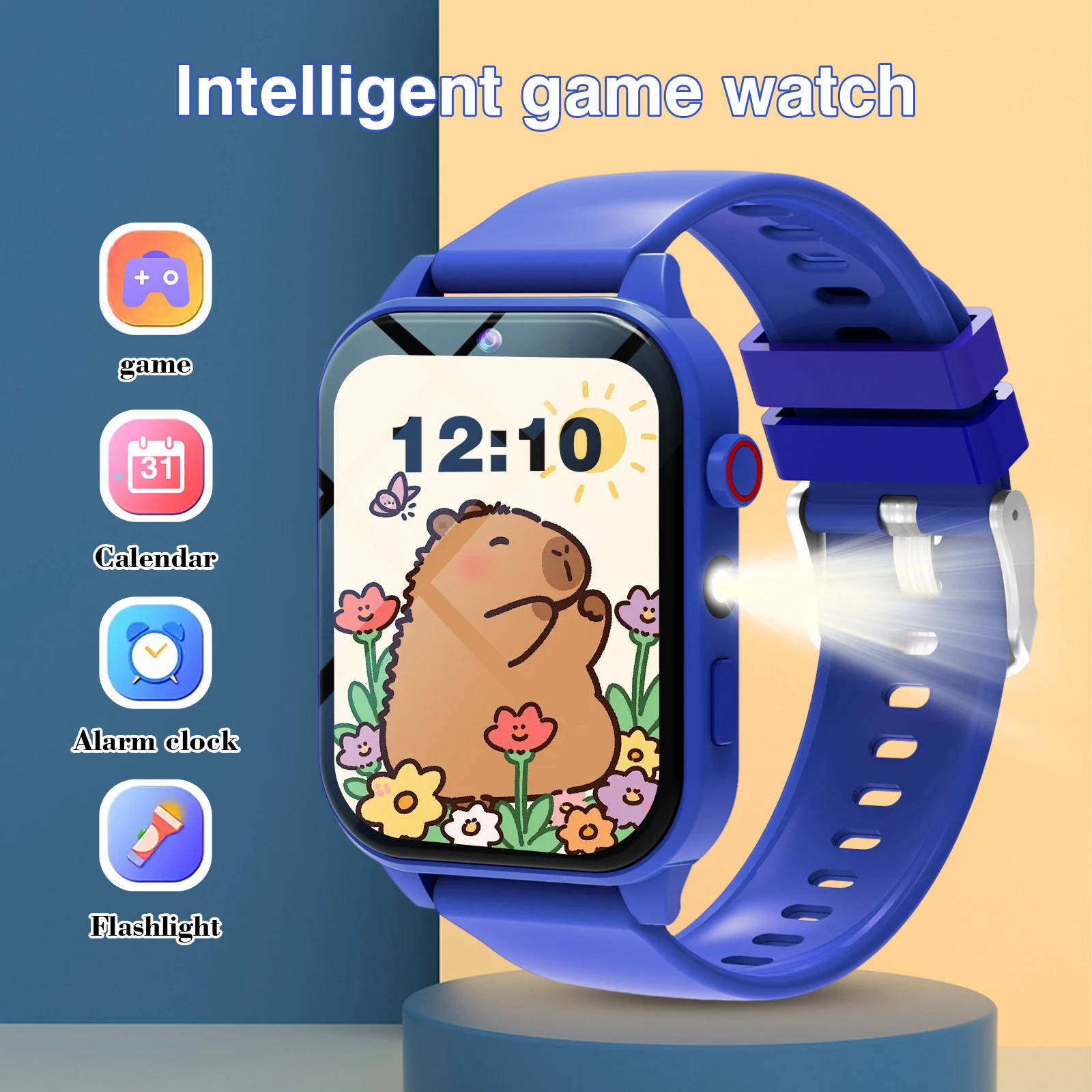 Kinder-Smartwatch, 18-Spiele,  – Smartwatch Watches Gift For Boys Bewertung und Preis