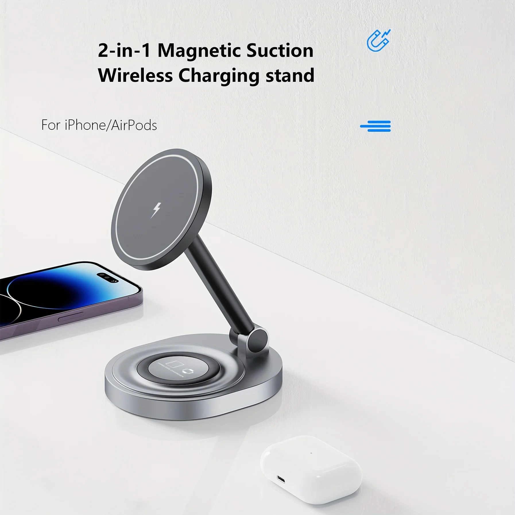 2-in-1 magnetisches kabelloses – Smartwatch Watches Compatible With Iphone Bewertung und Preis