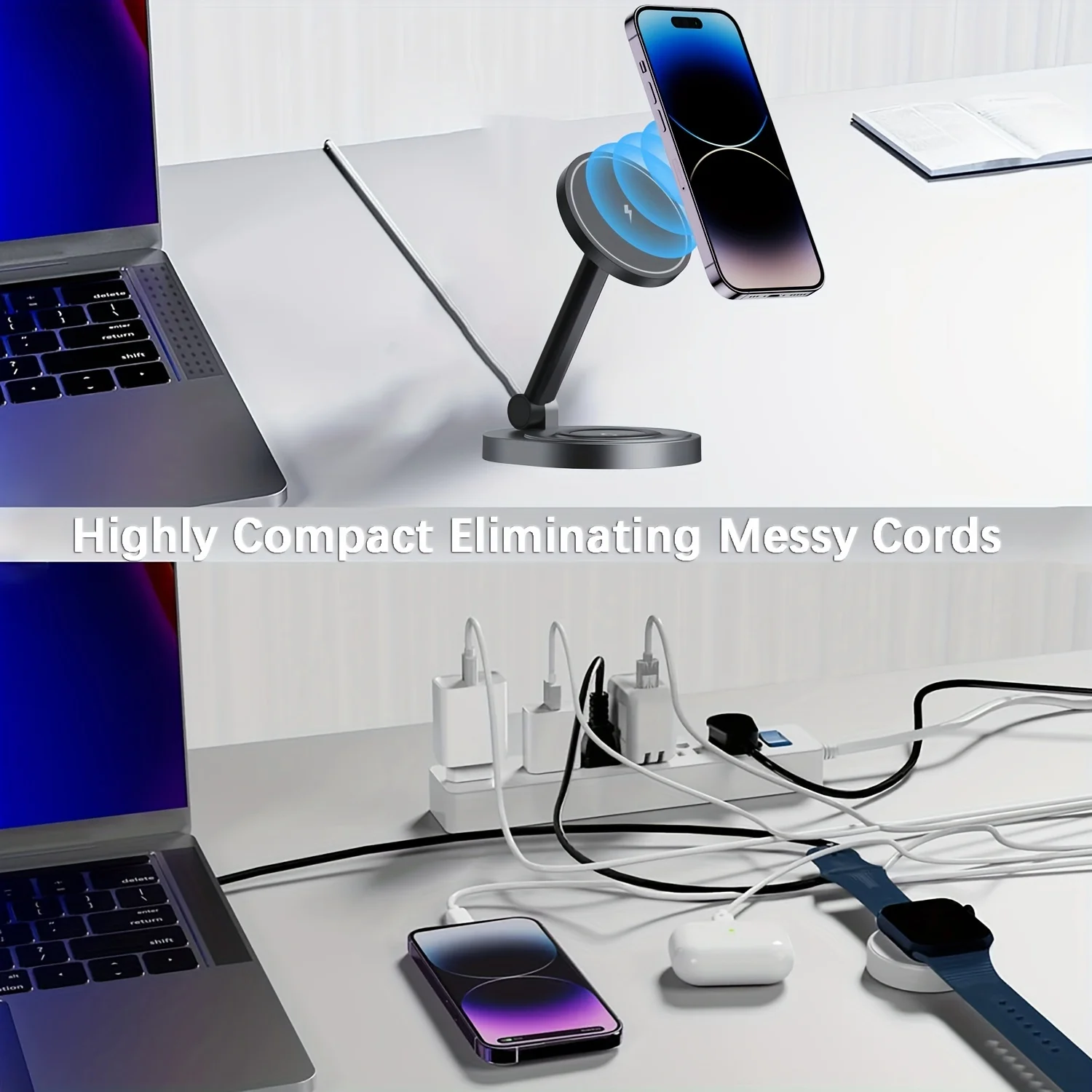 2-in-1 magnetisches kabelloses – Smartwatch Watches Compatible With Iphone Bewertung und Preis