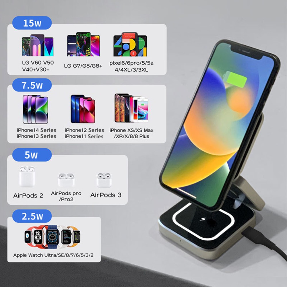 Faltbare magnetische drahtlose – Smartwatch Watches Compatible With Iphone Bewertung und Preis