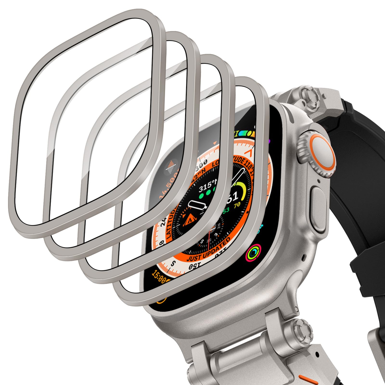 Gehäuse aus Aluminiumlegierung – Smartwatch Watches For Women Bewertung und Preis