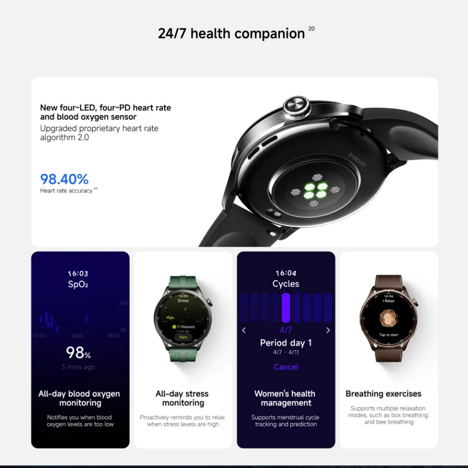 Globale Version Xiaomi Watch S – Timex Watches Smartwatch Bewertung und Preis