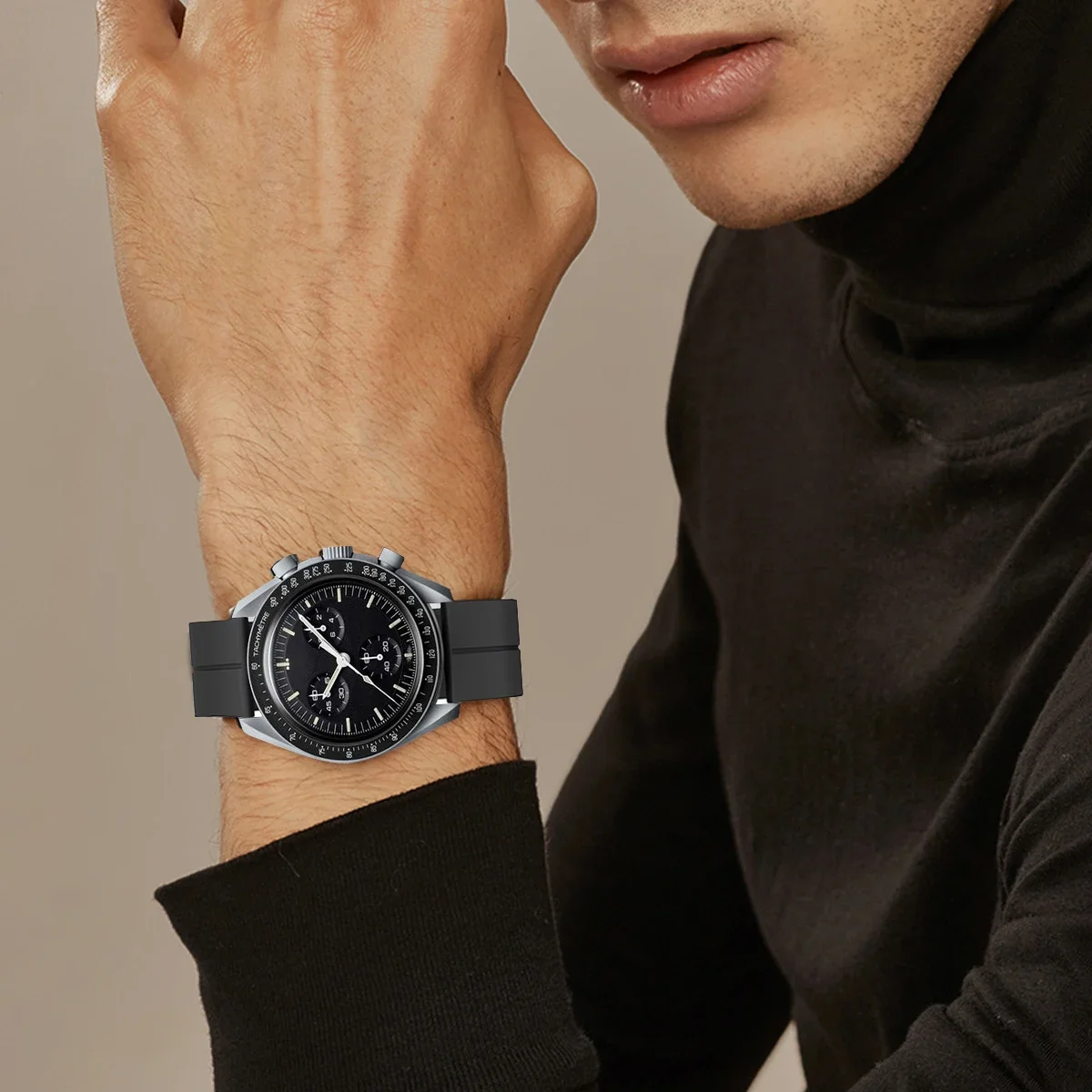 Silikon armband für Omega X Sw – Watches Omega Bewertung und Preis