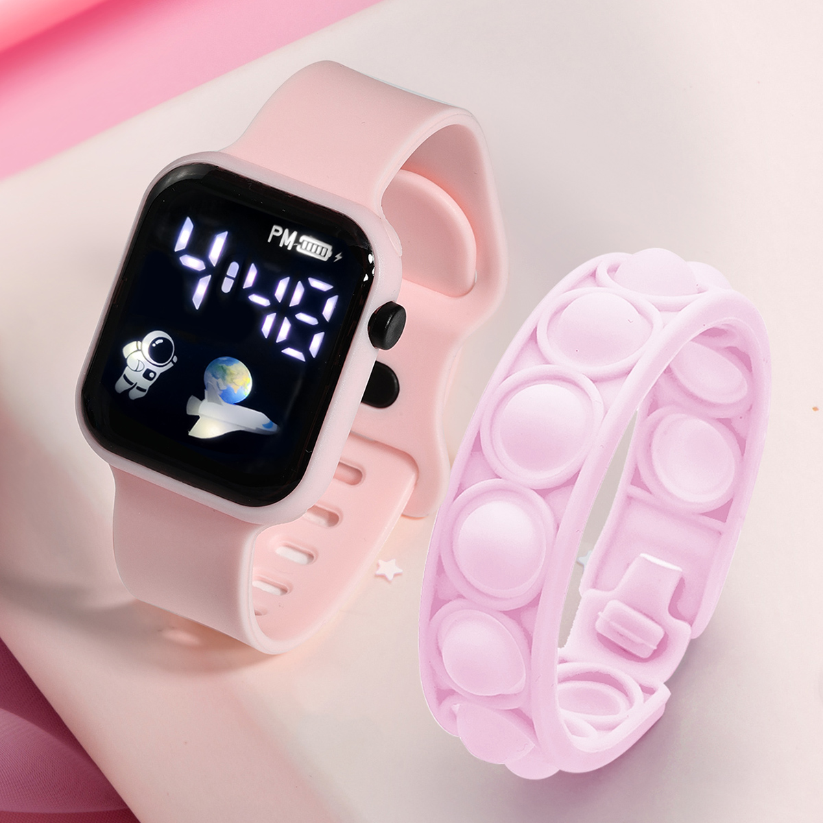 2 Stück Kinder Smartwatch Armb – Smartwatch Watches Gift For Boys Bewertung und Preis